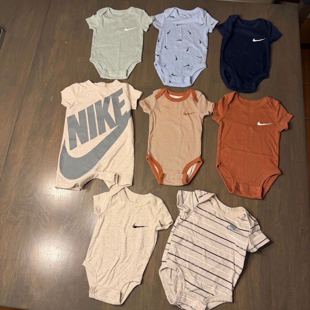 Nike Boys 3 Month Boys Bodysuits Romper